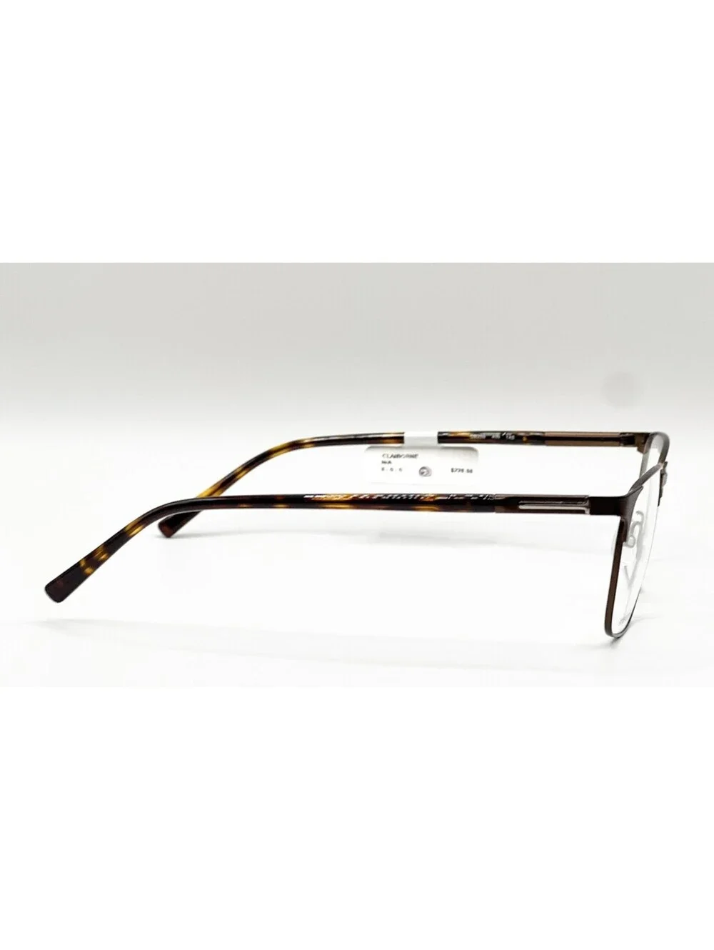 Claiborne CB259 4IN Matte Brown Rectangle Authentic Eyeglass Frames 54-17-145